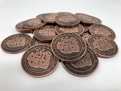 T&F Collectible Coin (Antique Copper)